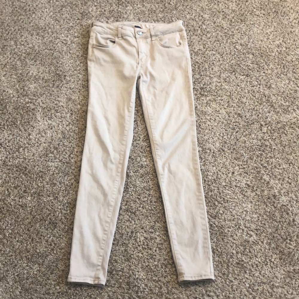 American Eagle sateen jeggings